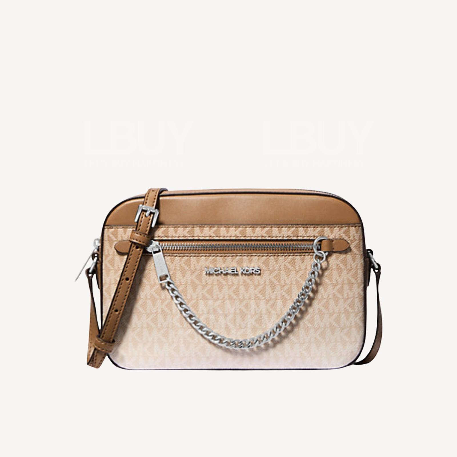 Michael Kors Jet Set Large Ombré Signature Logo Crossbody Body