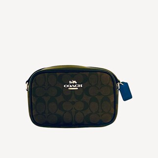 Coach Mini Jamie Camera Bag In Signature Canvas