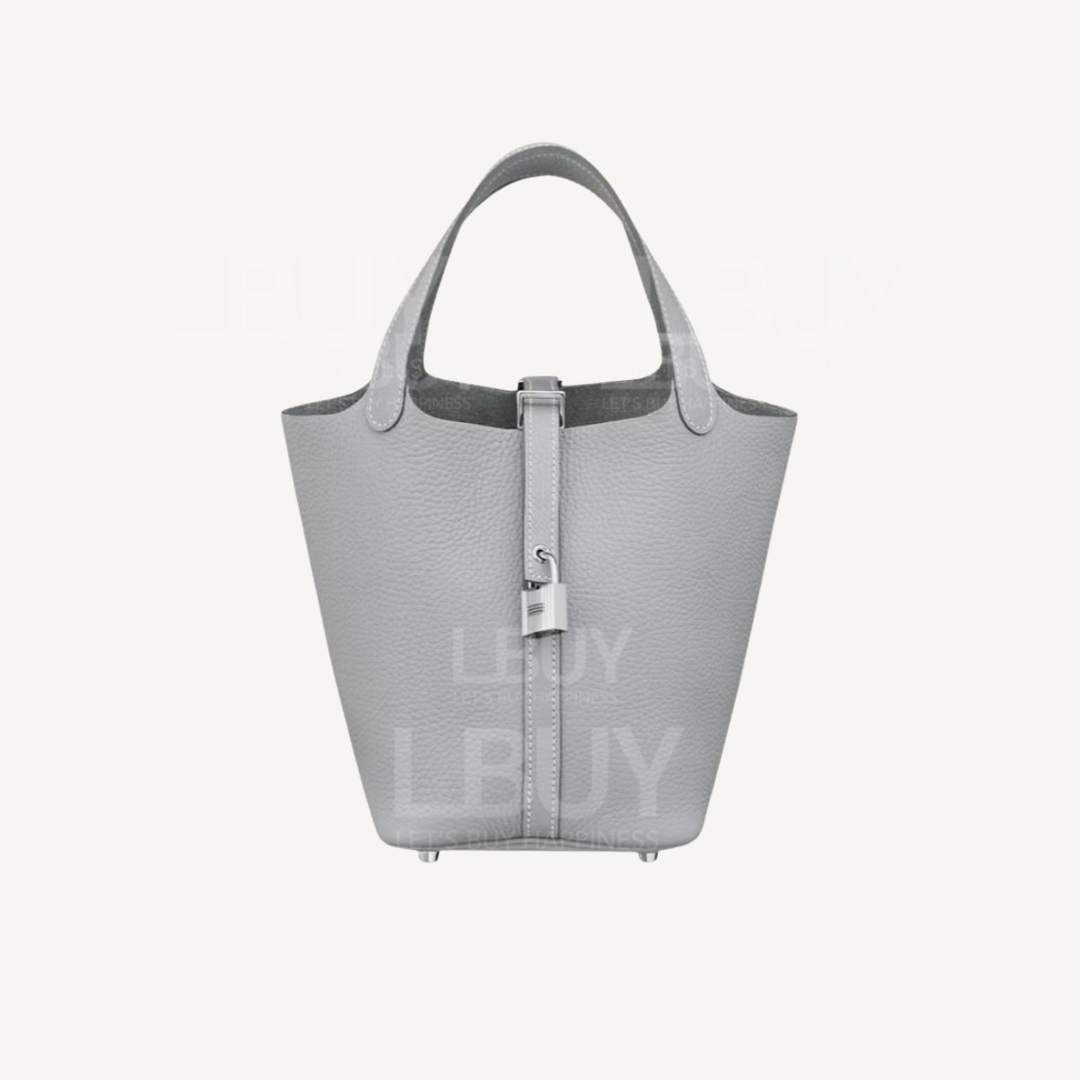 Hermes Picotin Lock 18 Bag 手挽袋 木偶灰 銀扣