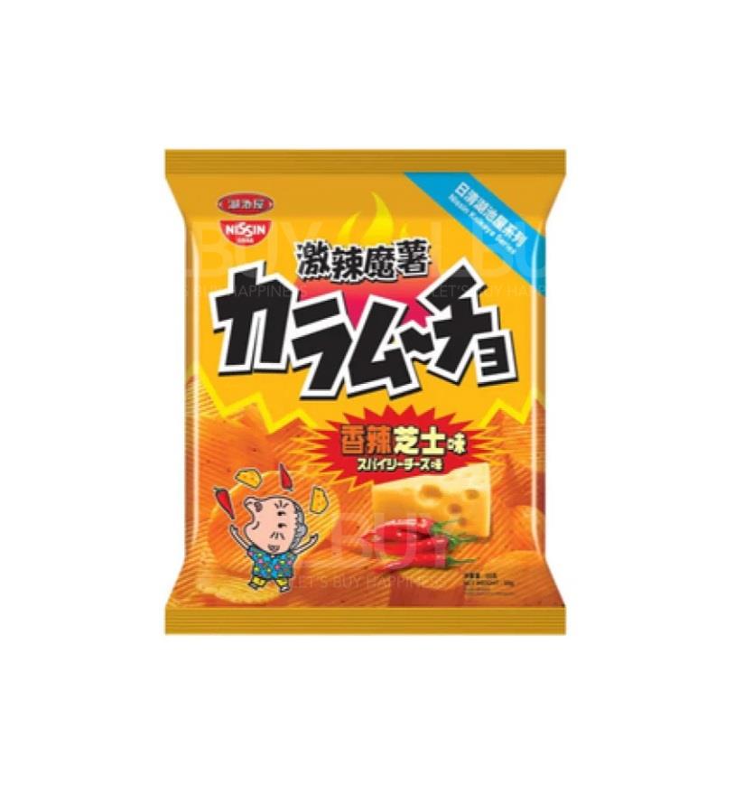 日清湖池屋 激辣魔薯香辣芝士味薯片55g