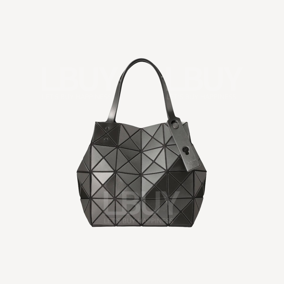 Baobao Issey Miyake Carat L Charcoal Gray
