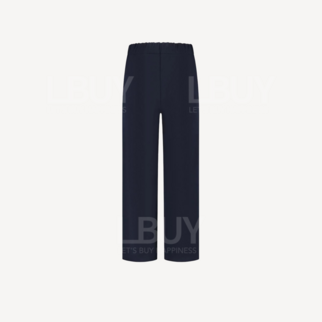Chloe Waist Chain Logo Dark Blue Trousers