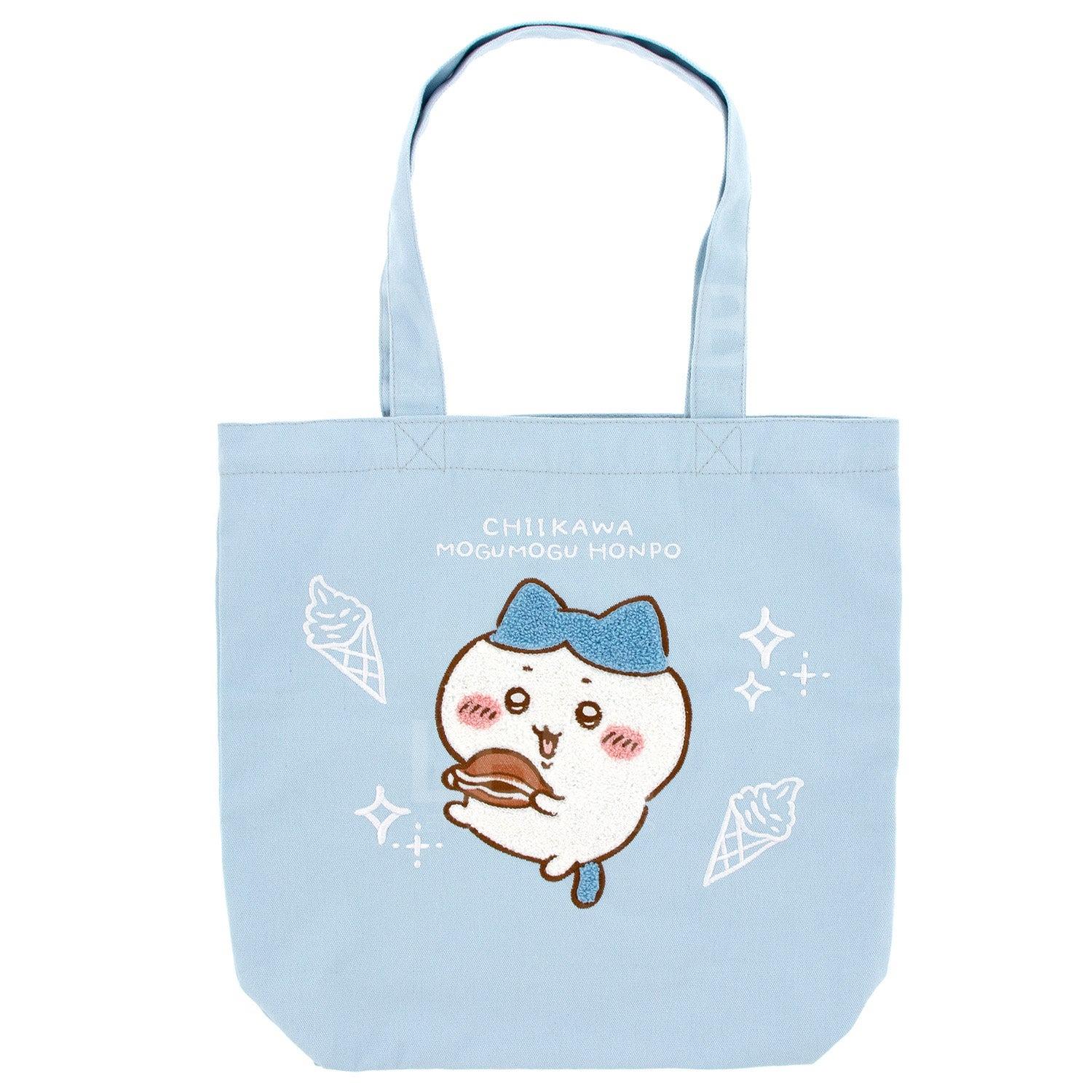 Chiikawa Embroidery Tote Bag（小八）