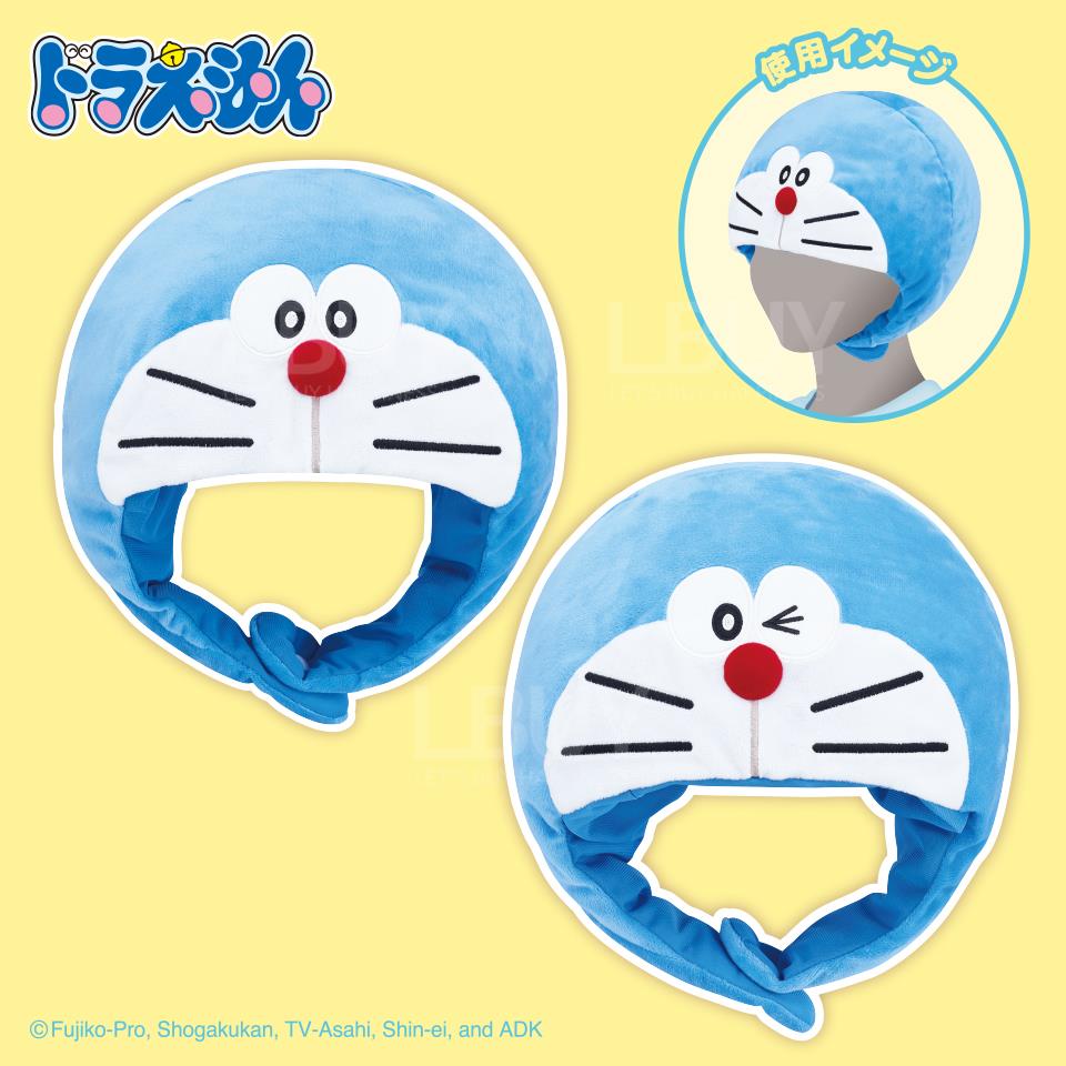 多啦A梦毛绒帽子
