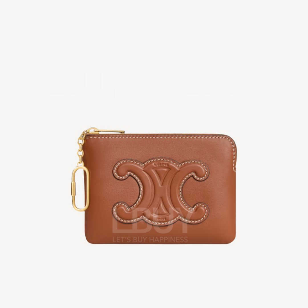 Celine Triomphe Zipper Card Case