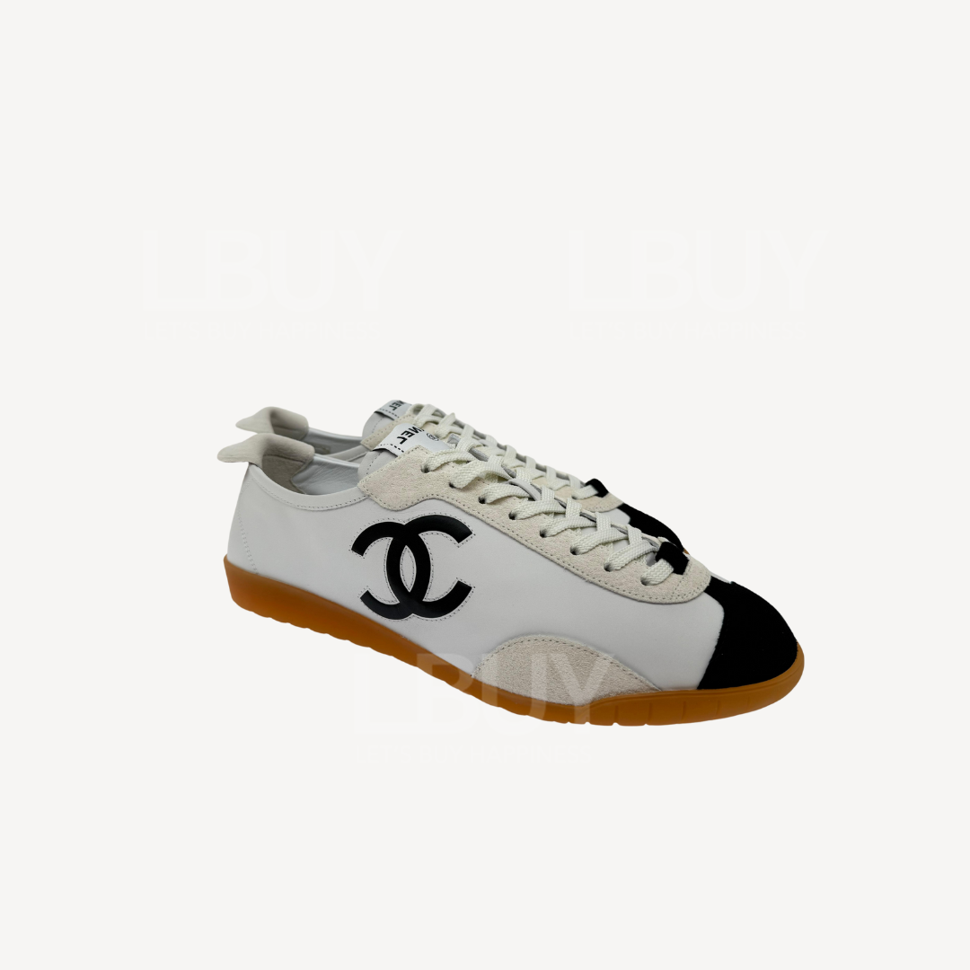 Chanel CC Logo Sneaker 白色休閒運動鞋 G47126