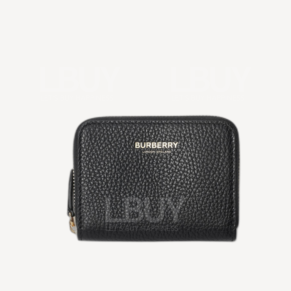 Burberry 黑色拉链短银包 80840421