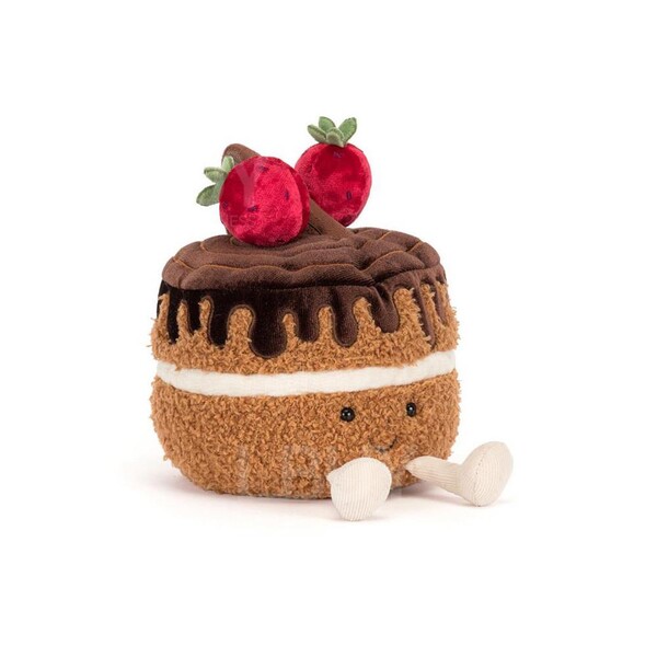 【新品】 ハロッズ限定 Glacy chocolatecake Jellycat-Jellycat Glacy Chocolate Cake (Harrods Edition)
