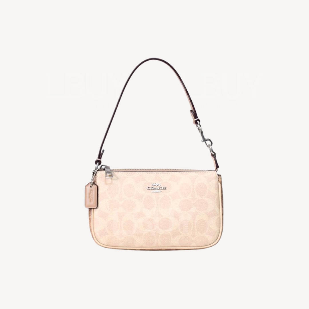 Coach Nolita 19 In Blocked Signature Canvas CY236 SVXCU