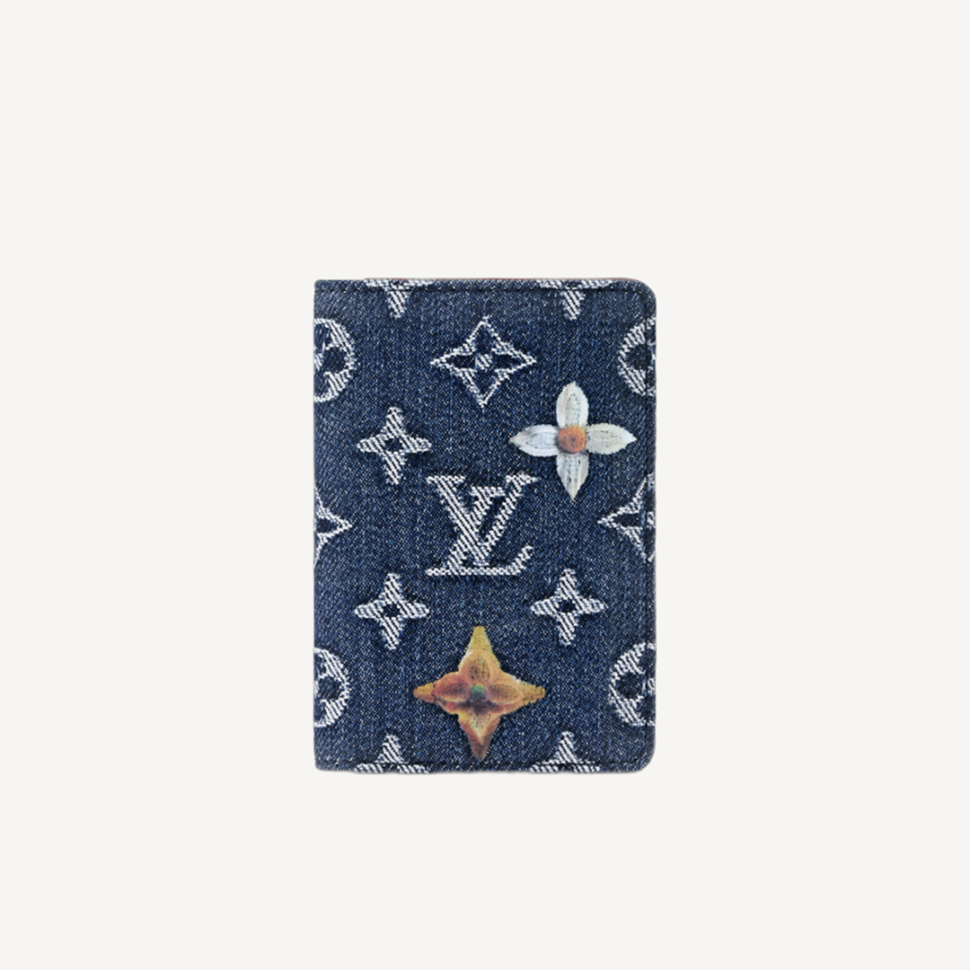 LV 袋裝萬用銀包 牛仔藍色 M27560