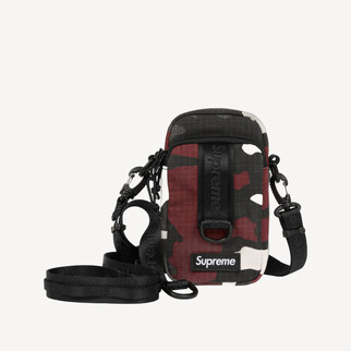 Supreme Shoulder Bag Red Camo