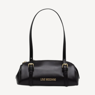 Love Moschino 金色logo單肩袋 黑色